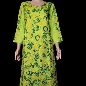 Hand Embroidered Readymade Dress Set